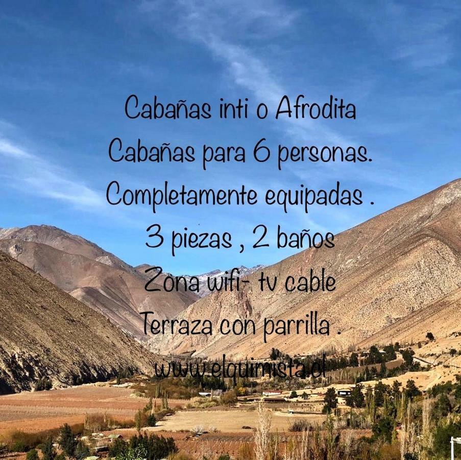 Cabanas Elquimista Pisco Elqui Dış mekan fotoğraf